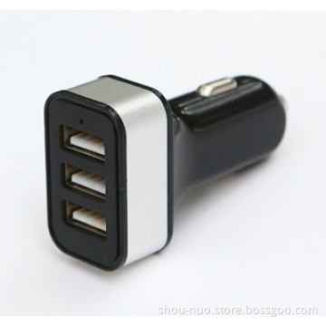 usb adapter 3 in 1 with hub 3 usb port,for macbook pro mobile power adapter car,for mp3 player multi car adapter